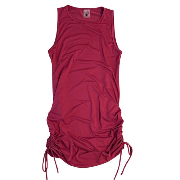 Constantly Varied Gear Dresses & Skirts - CVG Constantly Varied Gear Women’s Multiway Dress Side-Tie Adjustable Red Sz M/L